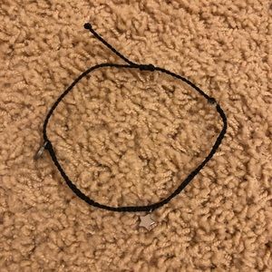 Black Silver Star Pura Vida Bracelet